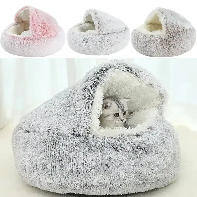 Cat Dog Basket Bed