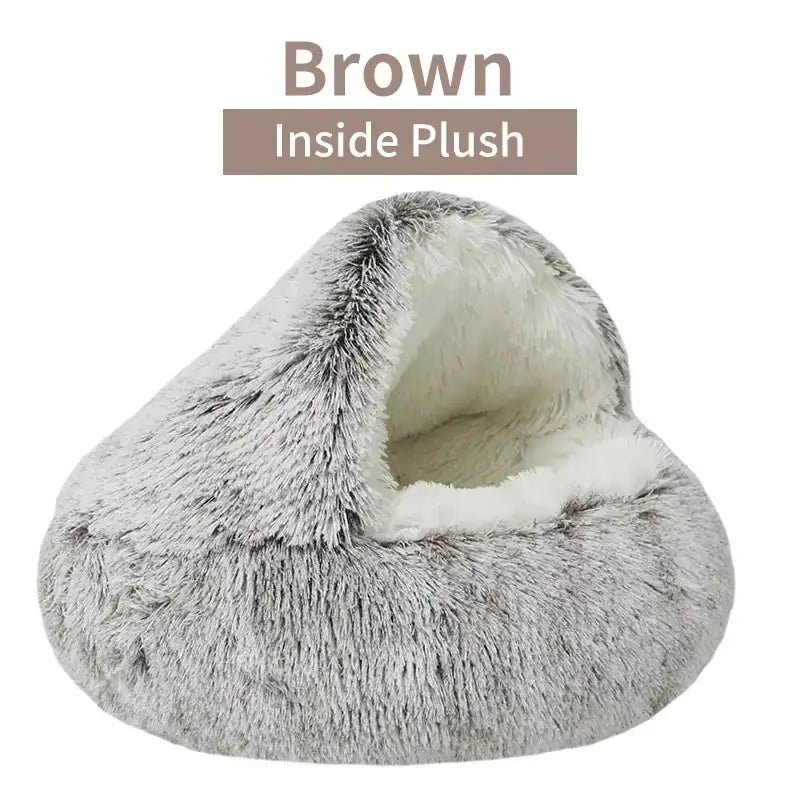 Cat Dog Basket Bed