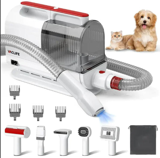 Pet Hair Vacuum Grooming Kit