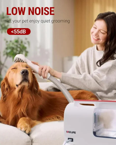 Pet Hair Vacuum Grooming Kit