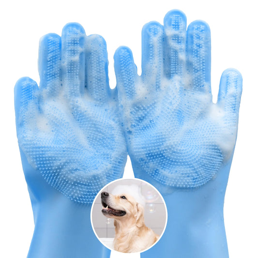 Silicone Pet Grooming Gloves